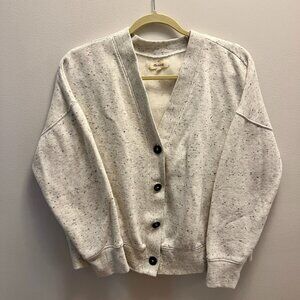 Madewell Cardigan - Size Small in Gray.